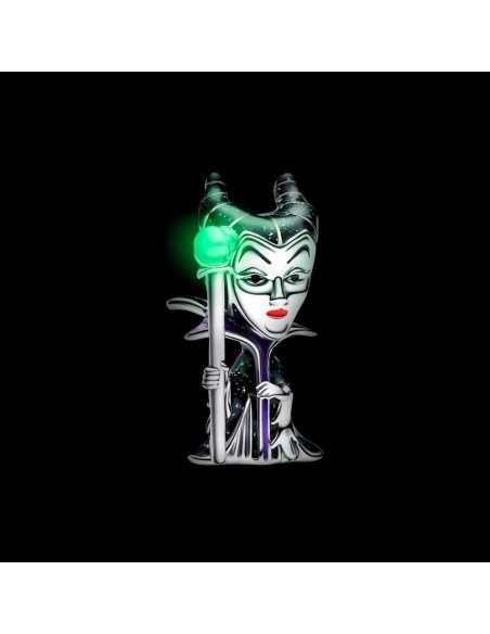 Charm en plata de ley Maléfica Villanos de Disney 