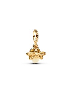 Charm Colgante con un recubrimiento en oro de 14k Luciérnaga que Brilla en la Oscuridad Pandora