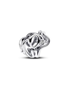 Charm en plata de ley Elefante en Filigrana Pandora 2
