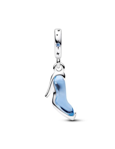 Charm Colgante en plata de ley Zapato de Cristal de La Cenicienta de Disney