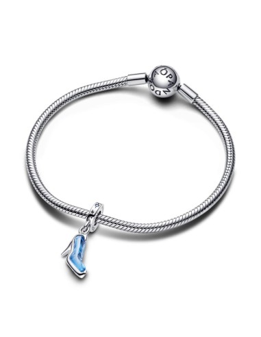 Charm Colgante en plata de ley Zapato de Cristal de La Cenicienta de Disney