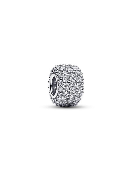 Charm Triple Fila Brillante en Pavé