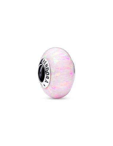 🌸 Charm Rosa Opalescente Pandora – Plata de Ley con Ópalo 🌟