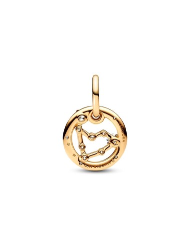 Charm Colgante con un recubrimiento en oro de 14k Zodiaco Capricornio Pandora