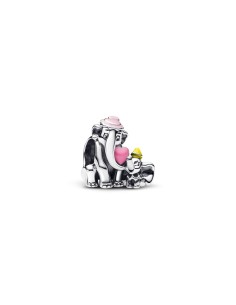 Charm Pandora Dumbo y Mamá – Plata de Ley | Disney