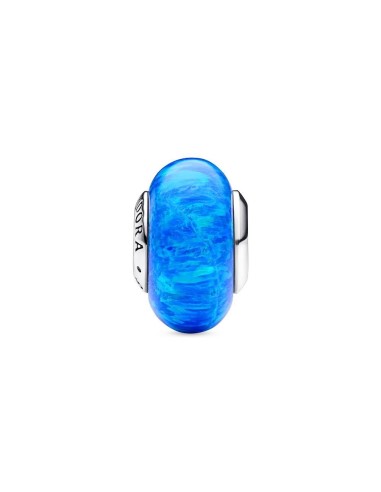 Charm en plata de ley Océano Opalescente Azul Profundo Pandora