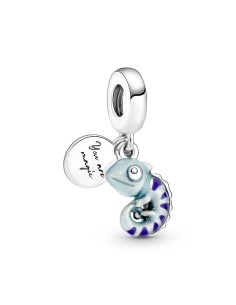 Charm Colgante en plata de ley Camaleón Que Cambia de Color