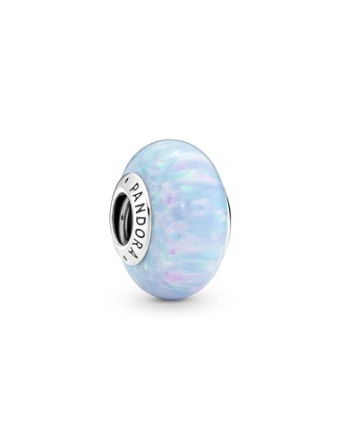 Charm en plata de ley Azul Océano Opalescente