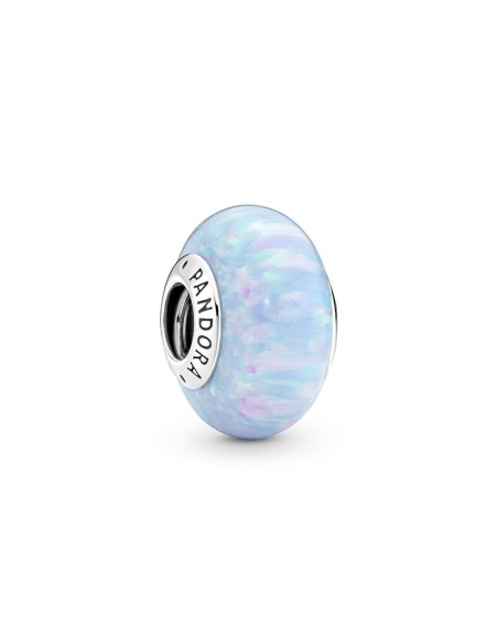 Charm en plata de ley Azul Océano Opalescente
