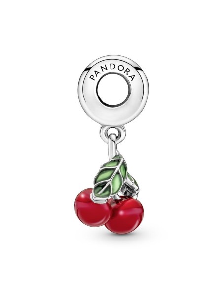 Charm Colgante en plata de ley Cereza Asimétrica