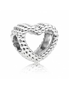 Charm Pandora Corazón Moldeado 