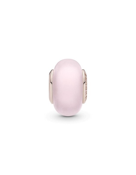Charm de cristal de Murano Rosa color rosa