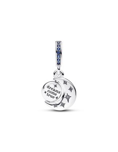 Charm Colgante en plata de ley Luna Brillante Giratoria​ 2