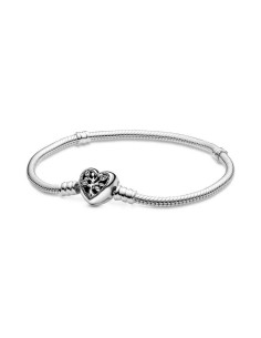 Pulsera Moments en plata de ley con cierre Árbol de la Vida para charms Talla 19 2