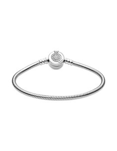 Pulsera Pandora Moments Corona Brillante Talla 19