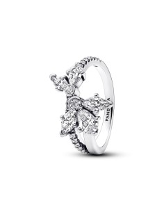 Anillo en plata de ley Herbario Brillante Asimétrico​