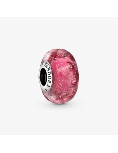 Charm Pandora Cristal de Murano Cereza de plata de ley. 2